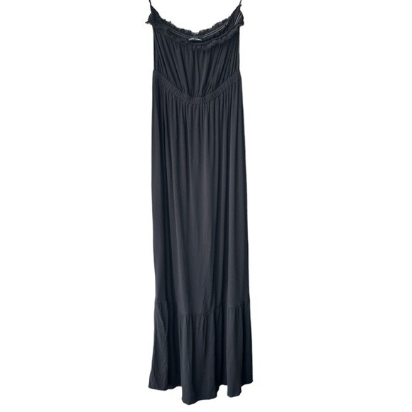 Banana Republic Black Strapless Maxi Dress Size SP - Picture 1 of 8